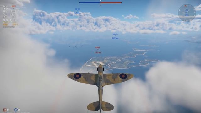 БРИТАНСКИЙ АС (WAR THUNDER) #4 смотреть онлайн