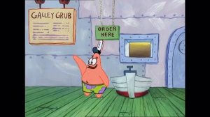 Патрик в красти краб