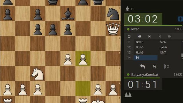 Моя проигранная партия (Играю 3+2) смотреть онлайн