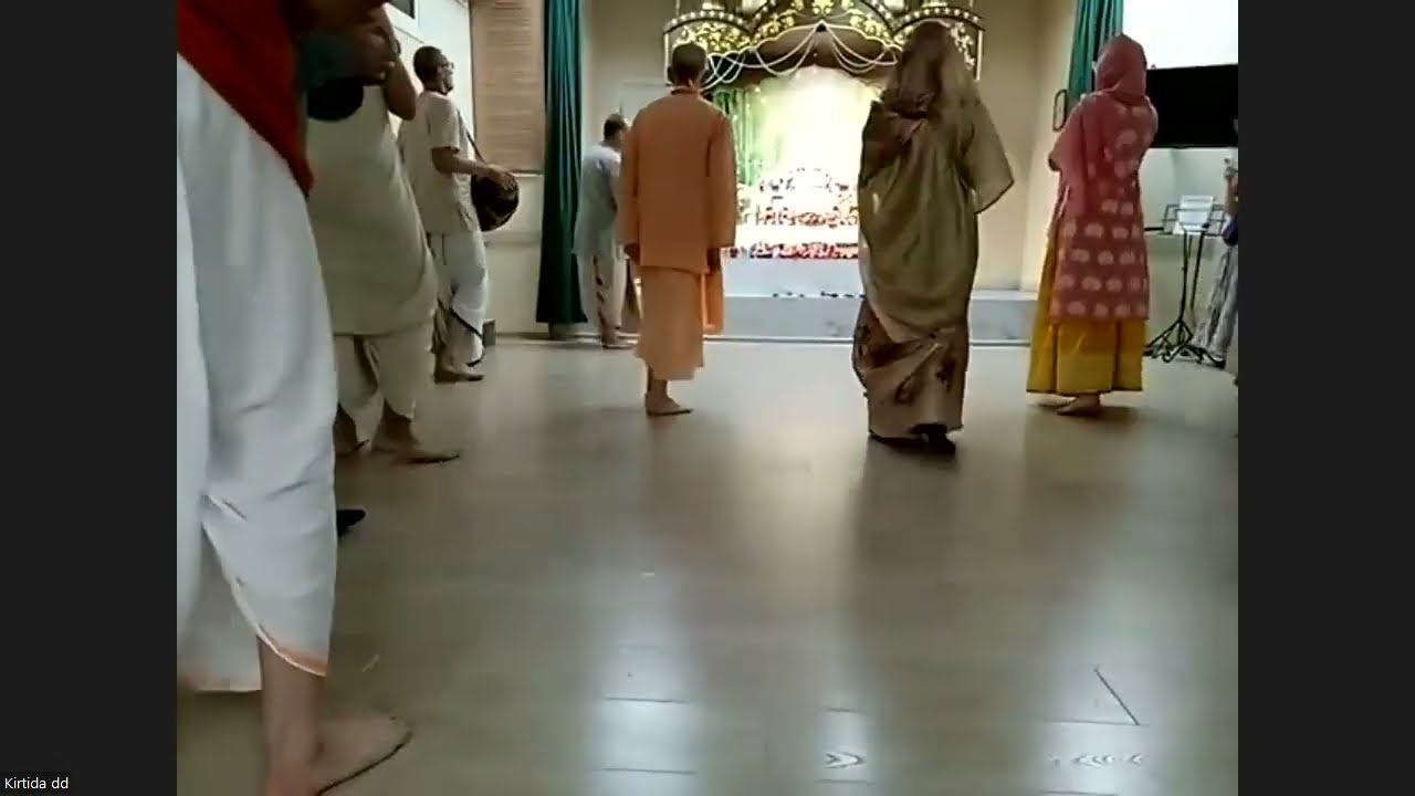 15.10. 2023 - Даршан-арати и Гуру-пуджа с ЕС БВВ Нарасимхой Махараджем - Петропавловск-Камчатский