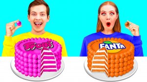 Укрась Торт Челлендж | Смешные Кухонные Войны от PaRaRa Challenge