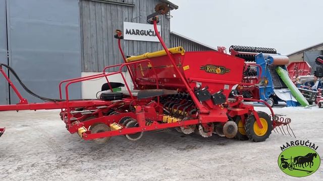 Diskinė sėjamoji "Vaderstad Super XL Rapid 400 C", 4 m. смотреть онлайн