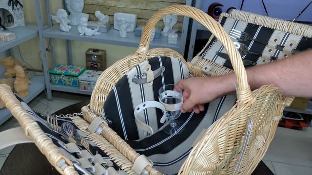 Набор для пикника на 2 персоны 30* 36*28/38 см смотреть онлайн