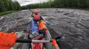 Сплав на байдарках по реке Суна, Карелия. Июнь 2024 г.