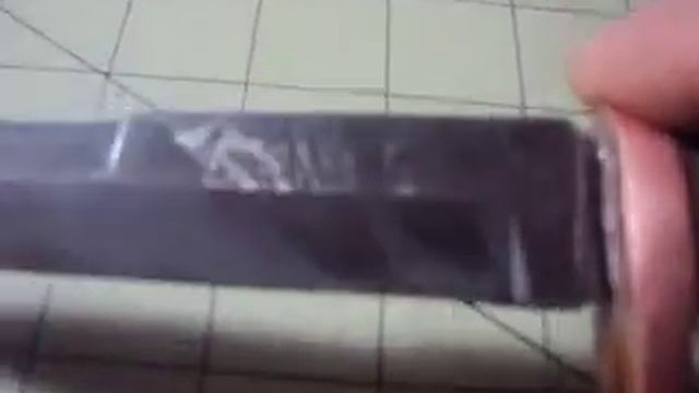 Goss-USA Steam Punk Trench Art Damascus knife project смотреть онлайн