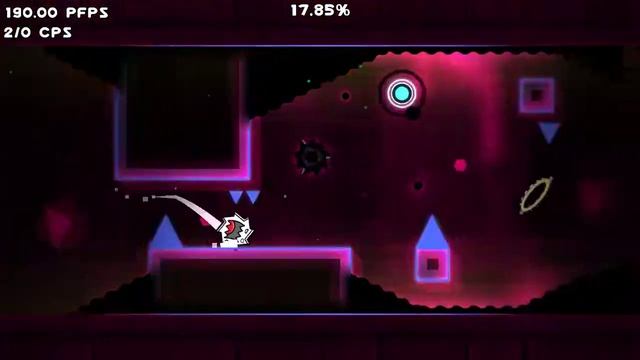 Geometry Dash Radioactive Мой первый Hard Demon