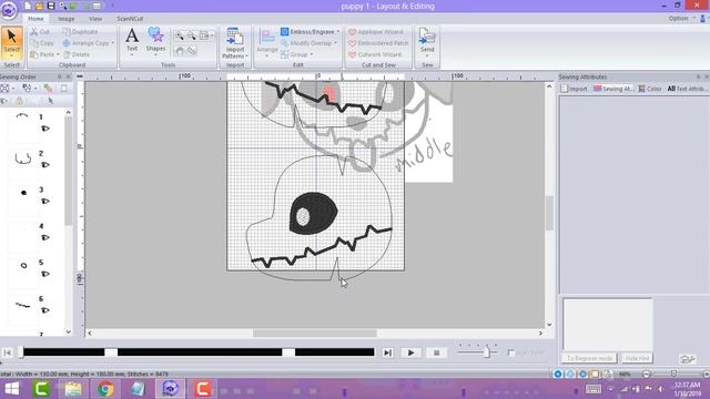 Cerberus Embroidery Part 1 смотреть онлайн