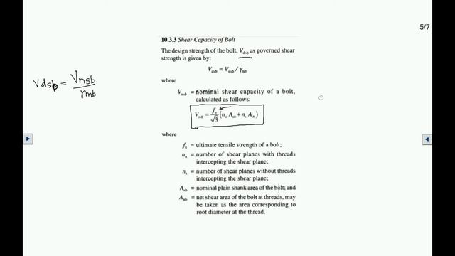 [HINDI] DESIGN STRENGTH OF BOLT | BOLT VALUE | DDSS | IS 800 | Mumbai University смотреть онлайн