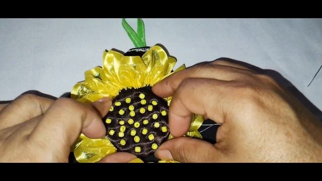 Seca Manos ( Girasoles) De Organza