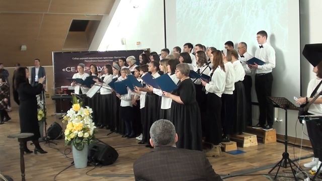 Верю я во Христа! Верю в Сына воскресшего! + Небес лазурь манит меня! смотреть онлайн