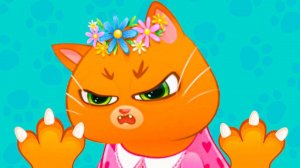 Котик БУБУ Идет В ПарикМахерскую и На МАНИКЮР- Смешная игра-мультик для детей без слов под музыку