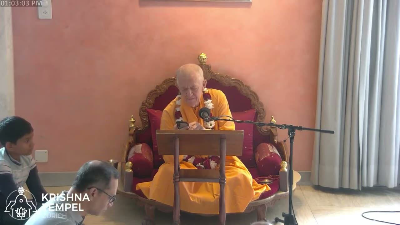 02.06.2024 - Воскресная тамильская программа - БГ 18.32 - Цюрих