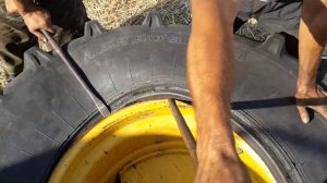 Уборка пшеницы 2017 года. Бортируем переднее колесо ДОН 1500