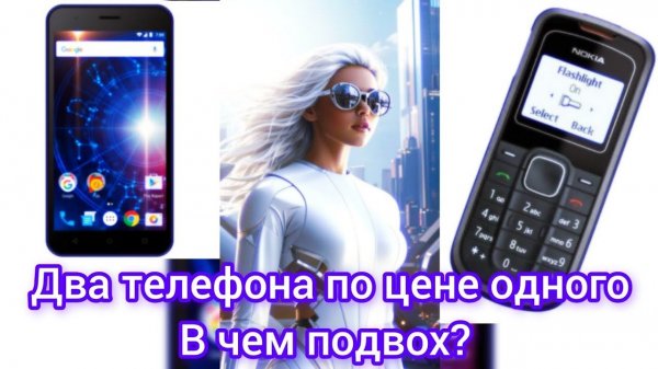 Всего 500 руб за 2 телефона: в чем подвох? Vertex impress luck и Nokia 1280