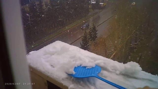 снег в домашних условиях!