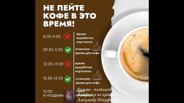 Лайфхак. Не пей кофе в это время смотреть онлайн