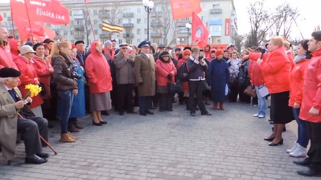 Катерина Самойлик на 70-ти летнем юбилее образования Херсонской области