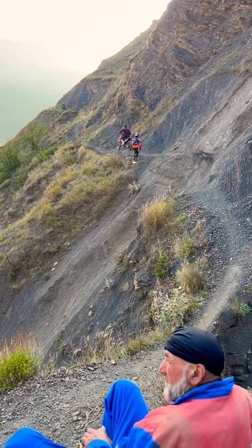 Нереальная тропа  🤯было очень опасно #Дагестан#Горы#Ахты#красота#эндуро#хард#enduro#hard#