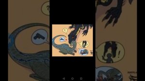 Что было бы если блю и индораптор были вместе💛💙(но они не могут быть вместе😭)