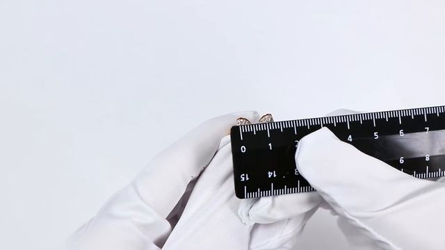 Золотое кольцо ТД Эстет с фианитом 01К116279