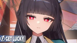 Nightcore - Get Lucky (Poppin’ Seal, Goodscandal, Deep Mage) - Lyrics #Anime #Аниме #Найткор #Песня