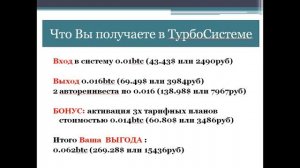 ТурбоСистема   что же это на самом деле,смотри видео