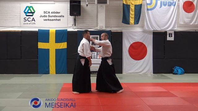16 Aikido Munadori Nikyo, Shishiya Sensei Sundsvall 2016