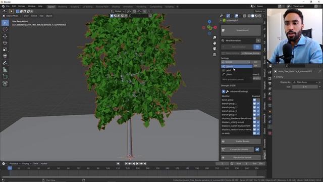 EASY ANIMATED TREES ON BLENDER | BOTANIQ ADDON UPDATE смотреть онлайн