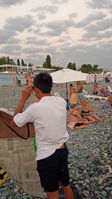 Имеретинкий Пляж Адлер Сочи - Бархатный Сезон, середина сентября 2022 Отдых на море Волшебный закат смотреть онлайн