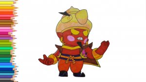 Как нарисовать ЗЛОГО ДЖИНА из Бравл Старс ⭐