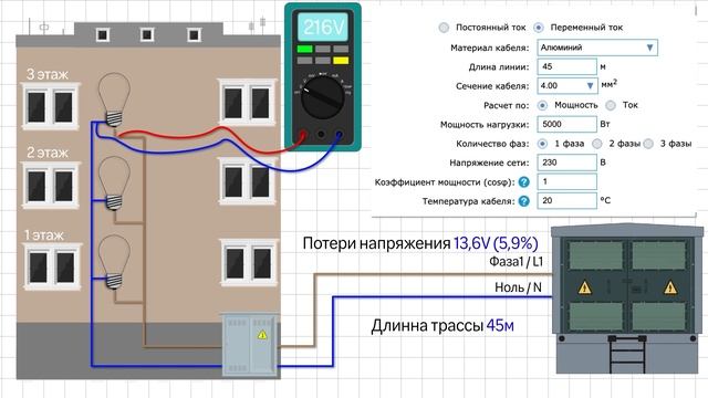 Как избежать потери напряжения смотреть онлайн