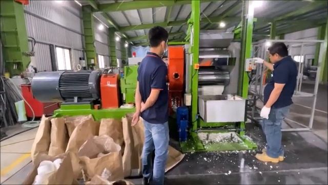 TS 512A Recycle Crocs EVA IP Grinding Mill