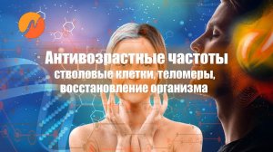 Антивозрастные частоты  стволовые клетки, теломеры, восстановление организма