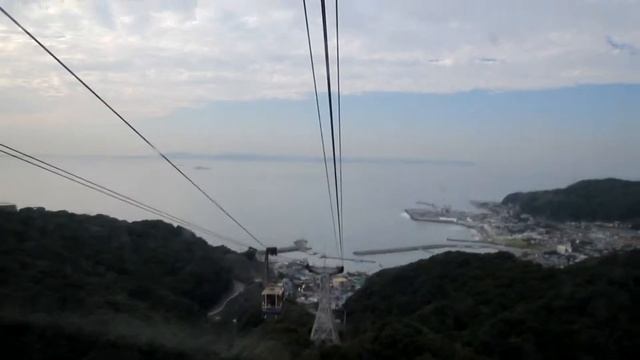 Япония. Подъём на фуникулёре на гору Нокогири. смотреть онлайн