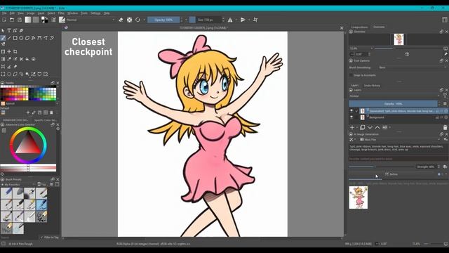 How to find the best model and use it in your Krita AI Diffusion workflow смотреть онлайн