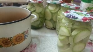 Хрустящие маринованные кабачки на зиму вкусно и быстро