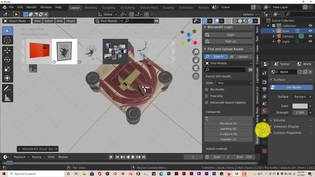 Blender Quick Tip: Get free models using the free blender kit addon смотреть онлайн