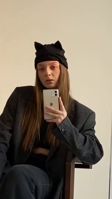 ТРЕНД ВЕСНЫ 2023 - ШАПКА КОШКА🖤 ссылка для заказа в комментариях смотреть онлайн