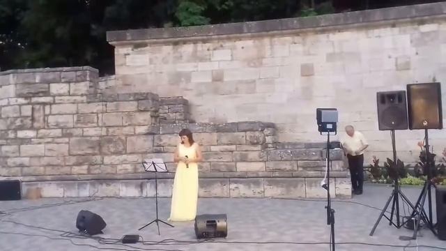 Ансамбль Филадельфия выступает на творческом курортном вечере на Провале в Пятигорске! смотреть онлайн