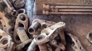 Реставрация гусениц бульдозера.