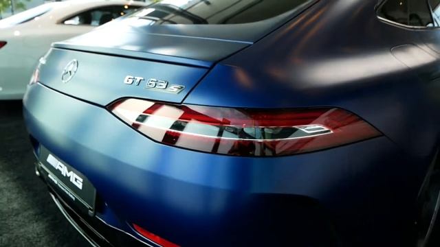 2020 New Mercedes AMG GT 63 S Exterior смотреть онлайн