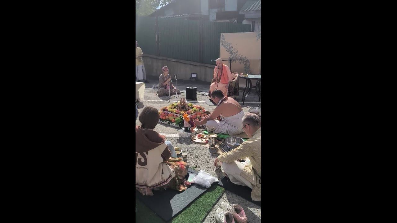 08.10.2023 - Лекция на инициацию - Владивосток, храм "Нью Джаганнатха Пури"