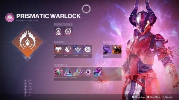 (Почти) стартовый билд на Призматического варлока | Билды Destiny 2