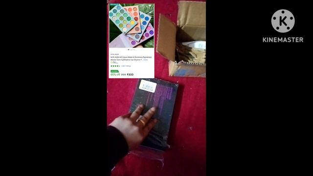 😱😱Wow itna sasta eyeshadow pallet amazing 😍😍😍 смотреть онлайн