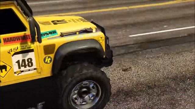 GTA V Mods | Showcases | 1990 Land Rover Defender смотреть онлайн