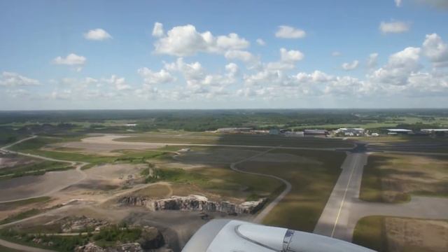 Finnair, Embraer 190 takeoff, HEL, Helsinki (Взлет из Вантаа) смотреть онлайн