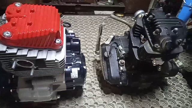 175FMM 4valve на Scrambler 2