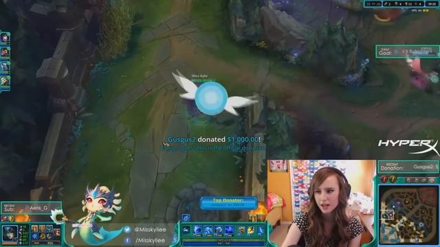 Реакция американских стримеров на крупный донат
