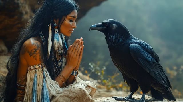 Дух скалы - Индейская флейта, расслабляющая музыка для сна, излечивающая бессонницу🪶Музыка Индейцев