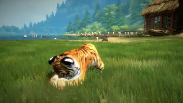 Kinectimals Xbox360 (Даня играет в Kinect) 01 смотреть онлайн
